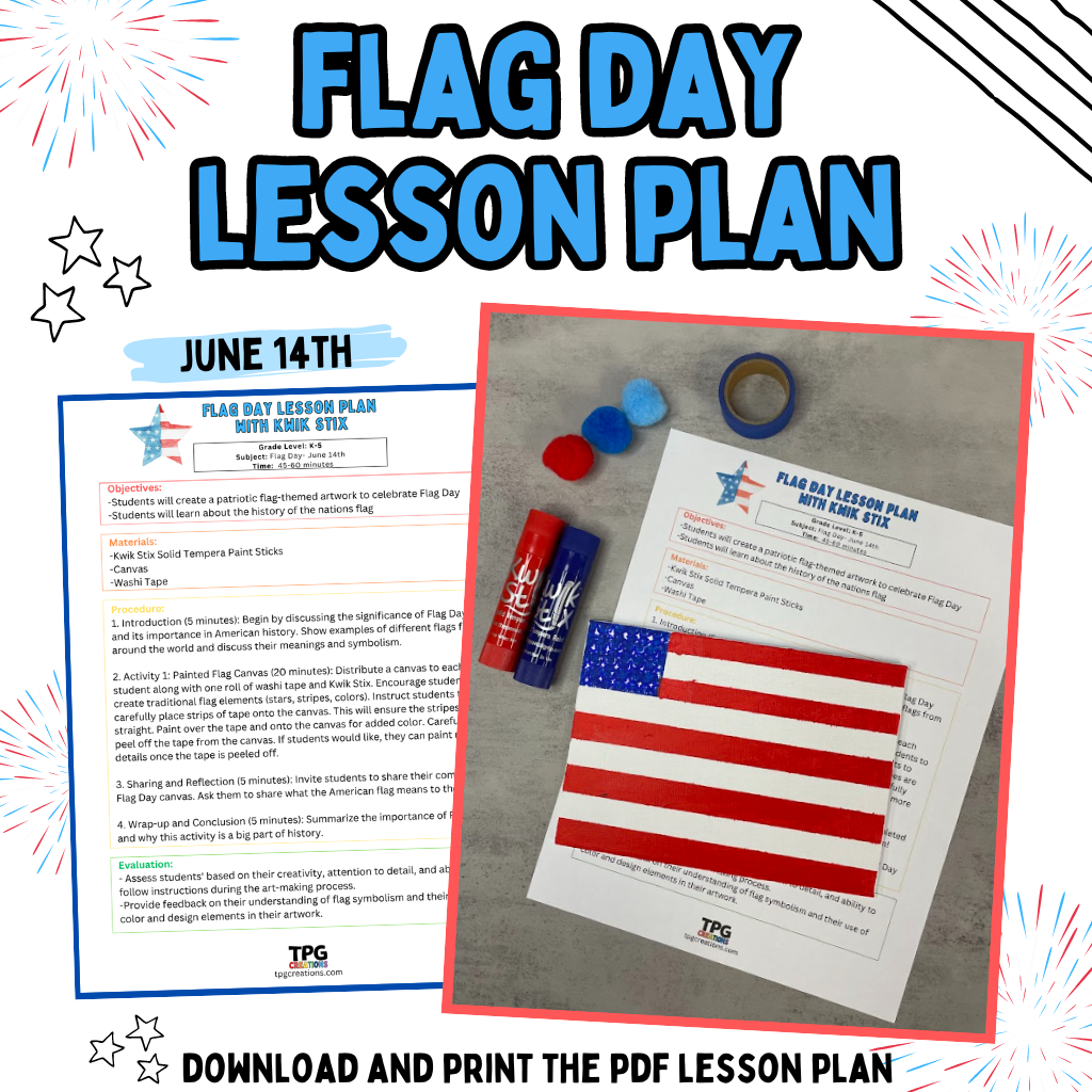 Flag Day Lesson Plan for Grades K-5