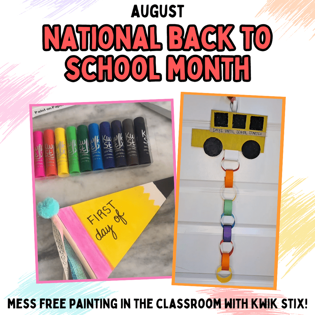 Celebrating National Back to School Month with Kwik Stix