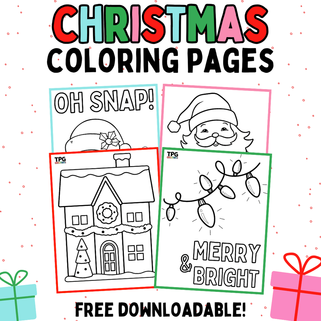 Spread Holiday Cheer with Christmas Coloring Pages- Free Downloadable!