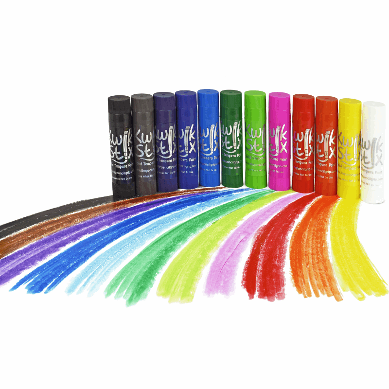 12 kwik stix with swatches