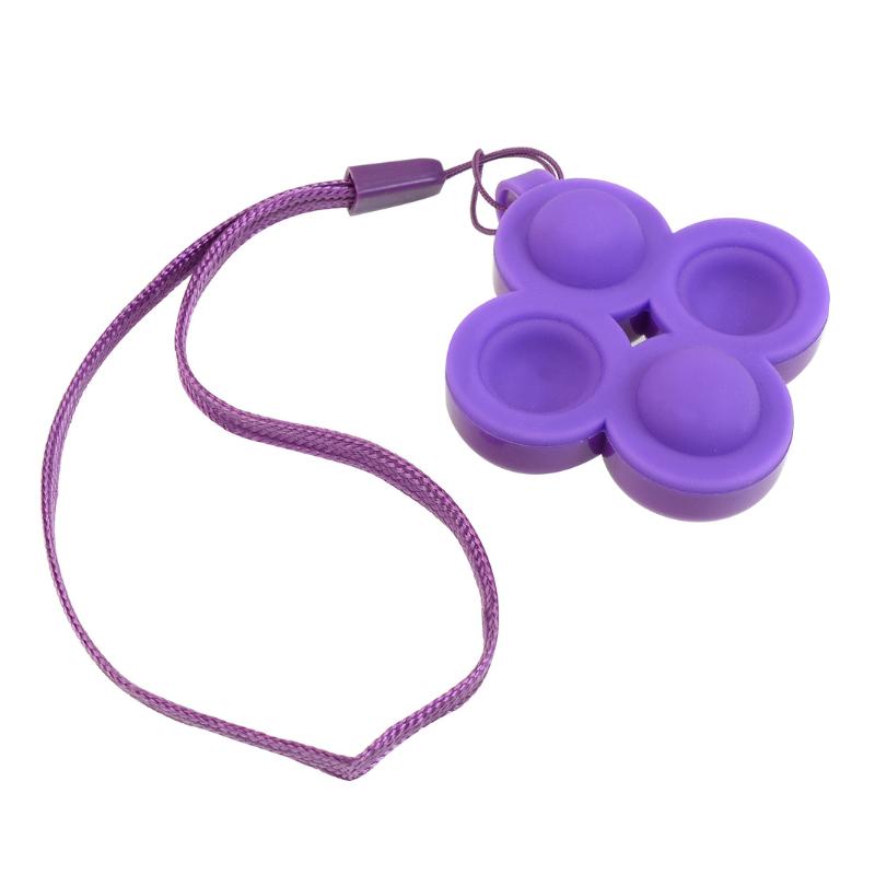 popi fidget toy in purple