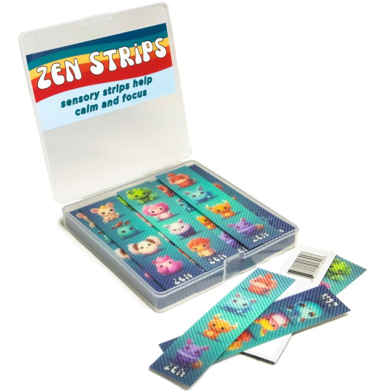 zen strips 40 piece box bumpy cuties strips 