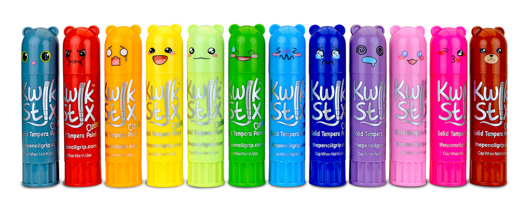 kwik stix cuties in a line