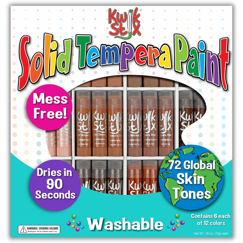kwik stix global skin tones 72 pack set