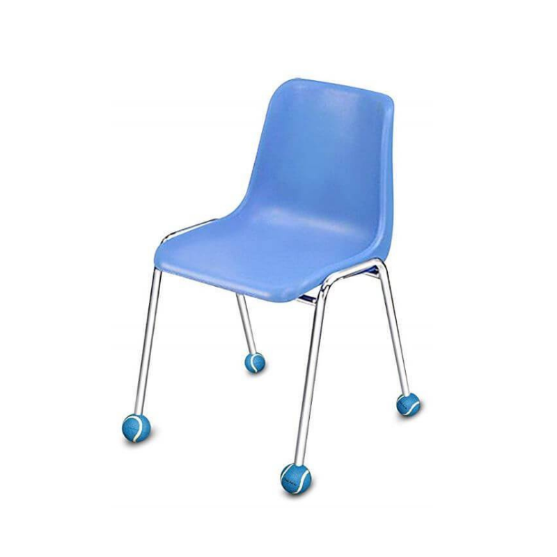 Chair Socks, Set of 4, Blue